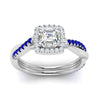 Load image into Gallery viewer, vine-asscher-halo-diamond-engagement-ring-with-sapphire-in-white-gold-FD-9212ASRGSABL-NL-WG.jpg