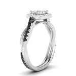Load image into Gallery viewer, vine-asscher-halo-engagement-ring-with-black-diamond-in-white-gold-FD-9212ASRGBLACK-NL-WG.jpg
