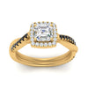 Load image into Gallery viewer, vine-asscher-halo-engagement-ring-with-black-diamond-in-yellow-gold-FD-9212ASRGBLACK-NL-YG.jpg