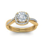 Load image into Gallery viewer, vine-cushion-halo-diamond-engagement-ring-in-yellow-gold-FD9212CUR-NL-YG.jpg
