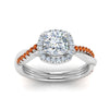 Load image into Gallery viewer, vine-cushion-halo-diamond-engagement-ring-with-orange-sapphire-in-white-gold-FD9212CURGSAOR-NL-WG.jpg
