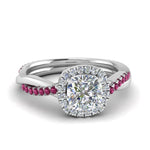 Load image into Gallery viewer, vine-cushion-halo-diamond-engagement-ring-with-pink-sapphire-in-white-gold-FD9212CURGSADRPI-NL-WG.jpg
