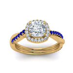 Load image into Gallery viewer, vine-cushion-halo-diamond-engagement-ring-with-sapphire-in-yellow-gold-FD9212CURGSABL-NL-YG.jpg
