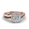 Load image into Gallery viewer, vine-cushion-halo-engagement-ring-with-black-diamond-in-rose-gold-FD9212CURGBLACK-NL-RG.jpg