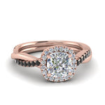 Load image into Gallery viewer, vine-cushion-halo-engagement-ring-with-black-diamond-in-rose-gold-FD9212CURGBLACK-NL-RG.jpg
