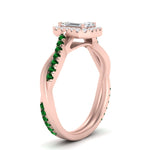 Load image into Gallery viewer, vine-emerald-cut-halo-diamond-engagement-ring-with-emerald-in-rose-gold-FD9212EMRGEMGR-NL-RG.jpg
