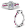 Load image into Gallery viewer, vine-emerald-cut-halo-diamond-engagement-ring-with-pink-sapphire-in-white-gold-FD9212EMRGSADRPI-NL-WG.jpg