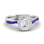 Load image into Gallery viewer, vine-emerald-cut-halo-diamond-engagement-ring-with-sapphire-in-white-gold-FD9212EMRGSABL-NL-WG.jpg

