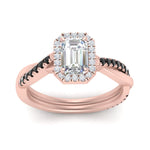 Load image into Gallery viewer, vine-emerald-cut-halo-engagement-ring-with-black-diamond-in-rose-gold-FD9212EMRGBLACK-NL-RG.jpg
