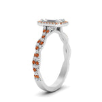 Load image into Gallery viewer, vine-emerald-cut-halo-orange-sapphire-engagement-ring-in-white-gold-FD9126EMRGSAORANGEL2-NL-WG_a9d6a403-21af-405d-b1ab-831cc425c1a8?v=1757924901
