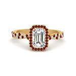 Load image into Gallery viewer, vine-emerald-cut-halo-ruby-engagement-ring-in-yellow-gold-FD9126EMRGRUDR-NL-YG_1ccf96d1-53d9-4755-8dee-7b6cb3d8f6a1?v=1757924901
