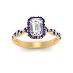 Load image into Gallery viewer, vine-emerald-cut-halo-sapphire-engagement-ring-in-yellow-gold-FD9126EMRGSABLANGEL5-NL-YG_2b2d8321-f5e7-4baf-a665-a5decf79e44f?v=1757924901
