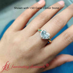 Load image into Gallery viewer, vine-heart-halo-diamond-engagement-ring-with-emerald-in-yellow-gold-FD9212HTRGEMGRANGLE3-NL-YG.jpg
