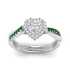 Load image into Gallery viewer, vine-heart-halo-diamond-engagement-ring-with-emerald-in-white-gold-FD9212HTRGEMGR-NL-WG.jpg