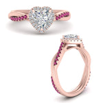 Load image into Gallery viewer, vine-heart-halo-diamond-engagement-ring-with-pink-sapphire-in-rose-gold-FD9212HTRGSADRPI-NL-RG.jpg

