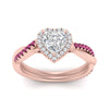 Load image into Gallery viewer, vine-heart-halo-diamond-engagement-ring-with-pink-sapphire-in-rose-gold-FD9212HTRGSADRPI-NL-RG.jpg