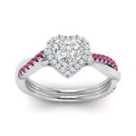 Load image into Gallery viewer, vine-heart-halo-diamond-engagement-ring-with-pink-sapphire-in-white-gold-FD9212HTRGSADRPI-NL-WG.jpg
