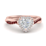 Load image into Gallery viewer, vine-heart-halo-diamond-engagement-ring-with-ruby-in-rose-gold-FD9212HTRGRUDR-NL-RG.jpg
