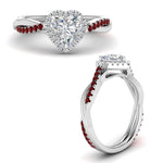 Load image into Gallery viewer, vine-heart-halo-diamond-engagement-ring-with-ruby-in-white-gold-FD9212HTRGRUDR-NL-WG.jpg
