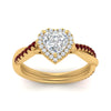 Load image into Gallery viewer, vine-heart-halo-diamond-engagement-ring-with-ruby-in-yellow-gold-FD9212HTRGRUDR-NL-YG.jpg