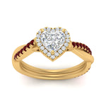 Load image into Gallery viewer, vine-heart-halo-diamond-engagement-ring-with-ruby-in-yellow-gold-FD9212HTRGRUDR-NL-YG.jpg

