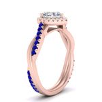 Load image into Gallery viewer, vine-heart-halo-diamond-engagement-ring-with-sapphire-in-rose-gold-FD9212HTRGSABL-NL-RG.jpg
