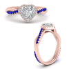 Load image into Gallery viewer, vine-heart-halo-diamond-engagement-ring-with-sapphire-in-rose-gold-FD9212HTRGSABL-NL-RG.jpg