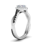 Load image into Gallery viewer, vine-heart-halo-engagement-ring-with-black-diamond-in-white-gold-FD9212HTRGBLACK-NL-WG.jpg
