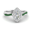 Load image into Gallery viewer, vine-marquise-halo-diamond-engagement-ring-with-emerald-in-white-gold-FD9212MQRGEMGR-NL-WG.jpg