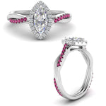 Load image into Gallery viewer, vine-marquise-halo-diamond-engagement-ring-with-pink-sapphire-in-white-gold-FD9212MQRGSADRPI-NL-WG.jpg
