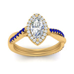Load image into Gallery viewer, vine-marquise-halo-diamond-engagement-ring-with-sapphire-in-yellow-gold-FD9212MQRGSABL-NL-YG.jpg
