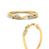 Load image into Gallery viewer, vine-marquise-simple-diamond-wedding-band-in-yellow-gold-FDENR3211BANGLE3-NL-YG