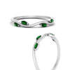 Load image into Gallery viewer, vine-marquise-simple-emerald-wedding-band-in-white-gold-FDENR3211BGEMGRANGLE3-NL-WG