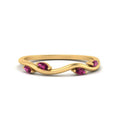 Thumbnail 51 - vine-marquise-simple-pink-sapphire-wedding-band-in-yellow-gold-FDENR3211BGSADRPIANGLE3-NL-YG