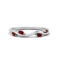 Thumbnail 43 - vine-marquise-simple-ruby-wedding-band-in-white-gold-FDENR3211BGRUDRANGLE3-NL-WG
