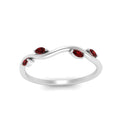Thumbnail 45 - vine-marquise-simple-ruby-wedding-band-in-white-gold-FDENR3211BGRUDRANGLE3-NL-WG
