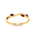 Thumbnail 61 - vine-marquise-simple-ruby-wedding-band-in-yellow-gold-FDENR3211BGRUDRANGLE3-NL-YG
