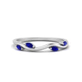 Thumbnail 31 - vine-marquise-simple-sapphire-wedding-band-in-white-gold-FDENR3211BGSABLANGLE3-NL-WG