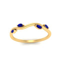 Thumbnail 5 - vine-marquise-simple-sapphire-wedding-band-in-18k-yellow-gold-fdenr3211b-fancy-1-yg