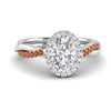 Load image into Gallery viewer, vine-oval-halo-diamond-engagement-ring-with-orange-sapphire-in-white-gold-FD9212OVRGSAOR-NL-WG.jpg