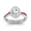 Load image into Gallery viewer, vine-oval-halo-diamond-engagement-ring-with-pink-sapphire-in-white-gold-FD9212OVRGSADRPI-NL-WG.jpg