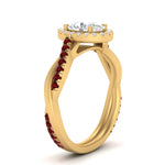 Load image into Gallery viewer, vine-oval-halo-diamond-engagement-ring-with-ruby-in-yellow-gold-FD9212OVRGRUDR-NL-YG.jpg

