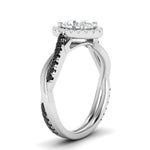 Load image into Gallery viewer, vine-oval-halo-engagement-ring-with-black-diamond-in-white-gold-FD9212OVRGBLACK-NL-WG.jpg
