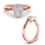 Load image into Gallery viewer, vine-pear-halo-diamond-engagement-ring-with-orange-sapphire-in-rose-gold-FD9212PERGSAOR-NL-RG.jpg
