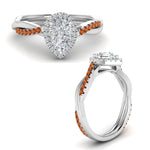 Load image into Gallery viewer, vine-pear-halo-diamond-engagement-ring-with-orange-sapphire-in-white-gold-FD9212PERGSAOR-NL-WG.jpg

