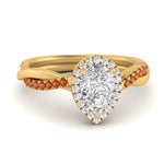 Load image into Gallery viewer, vine-pear-halo-diamond-engagement-ring-with-orange-sapphire-in-yellow-gold-FD9212PERGSAOR-NL-YG.jpg
