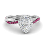 Load image into Gallery viewer, vine-pear-halo-diamond-engagement-ring-with-pink-sapphire-in-white-gold-FD9212PERGSADRPI-NL-WG.jpg
