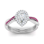 Load image into Gallery viewer, vine-pear-halo-diamond-engagement-ring-with-pink-sapphire-in-white-gold-FD9212PERGSADRPI-NL-WG.jpg
