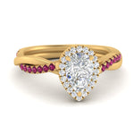 Load image into Gallery viewer, vine-pear-halo-diamond-engagement-ring-with-pink-sapphire-in-yellow-gold-FD9212PERGSADRPI-NL-YG.jpg
