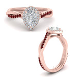 Load image into Gallery viewer, vine-pear-halo-diamond-engagement-ring-with-ruby-in-rose-gold-FD9212PERGRUDR-NL-RG.jpg

